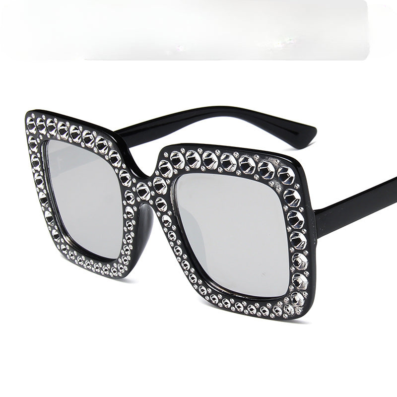 Wholesale Full Sky Star Retro Square PC Sunglasses